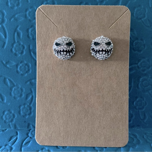 Nightmare Before Christmas Jack Skellington Inspired earrings - Picture 4 of 6